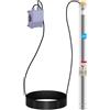 hillvert Pompa sommersa per pozzo - 85 mm / 3,35'' - 4800 l/h - 1100 W - cavo 20 m / prevalenza 54 m - Acciaio inox HT-ROBSON-SP1100-93 - Per uso professionale