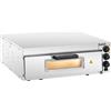 Royal Catering Forno per pizza elettrico professionale - 1 camera - Ø 60 cm - Porta in vetro RCPO-2000-60-1