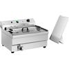 Royal Catering Friggitrice per pasticceria - 30 litri - 9.000 W - zona fredda RCBG-30STHB
