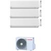 Toshiba CONDIZIONATORE TOSHIBA TRIAL SPLIT SHORAI EDGE 12000+15000+15000 BTU WIFI INVERTER RAS-3M26G3AVG A+++