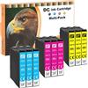 LOSMANN D&C Compatibili Cartucce d'inchiostro Sostituzione per Epson 27 27XL per Epson WorkForce WF-3600 WF-3620 DWF WF-3620 WF WF-3640DTWF WF-7110DTW WF-7210DTW WF-7600 WF-7610DWF WF-7620 (9-Pack)