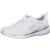 Skechers Flex Appeal 3.0 First Insight, Scarpe da ginnastica Donna, Bianco, 39 EU