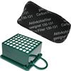 Filterprofi KIT Filtro HEPA / EPA + Filtro ODORI per aspirapolvere Vorwerk Folletto Kobold VK 130, 131 SC, VK130, VK131