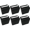 Quality Batteries Set di batterie di ricambio Q-Batteries per golf car Club Car DS 48V prima del 09/2005