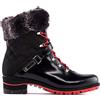 ROSSIGNOL Scarponcini 1907 MEGEVE SHINY BLACK 2.0