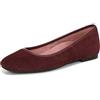 Vionic Orinda, Ballerine Donna, Camoscio Cherry Jubilee, 37 EU Larga