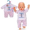 BABY born Pigiama 43 cm con maglia e leggings