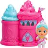 Cry Babies MAGIC TEARS Icy World Castello di Vetro di Elodie | Playset Principessa Elodie con 9 Accessori - Giocattolo per ragazzi e ragazze +3 anni