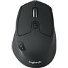 Logitech Mouse Logitech M720 Wireless a RF + Bluetooth Ottico 1000DPI nero, bianco [ 910-004791]