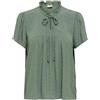 JdY Jdylima Lima Life S/S Top Wvn Noos, Laurel Wreath, 42 Donna