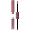 NYX Professional Makeup Rossetto Ultra Pigmentato, Brillantezza a Lunga Tenuta, No Transfer, Shine Loud, 08 Overnight Hero