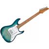Ibanez AZ22S1F Transparent Turquoise Burst