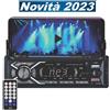 Majestic Autoradio Sintolettore Stereo Auto Potenza 100 Watt Ingresso USB AUX con Supporto per Smartphone - AUTMAJSA500PRO