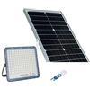 O.P FARO FARETTO SOLARE 8200 DA ESTERNO 6500K 200W CON PANNELLO SOLARE E TELECOMANDO TIMER IP67 ESTERNO classe di efficienza energetica A energetica