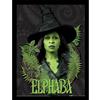 Pyramid International Stampa da collezione ufficiale Wicked 2 (foglie di Elphaba), arte decorativa di alta qualità per gli amanti del teatro e i collezionisti, poster incorniciato, 30 x 40 cm