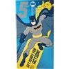 Batman Danilo DC 5° compleanno - 5 Today Get Ready for Action!, Multi, 23 x 12,7 cm