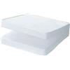 Rosa Prima Infanzia Materasso Camping Pieghevole e Traspirante 60 x 120 cm