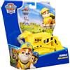 Paw Patrol, Bulldozer di Rubble - Veicolo Bulldozer per Bambini