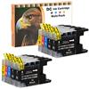 LOSMANN D&C Cartucce compatibili per Brother LC-1220 LC-1240 XL per Brother DCP-J525W DCP-J725DW DCP-J925DW MFC-J280W MFC-J425W MFC-J430W MFC-J425W MFC-J435W MFC-J5910DW MFC-J625DW MFC-J6510DW (10-Pack)