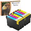 LOSMANN - D&C Ink 6x Cartucce d'inchiostro Compatibili per Epson 604XL 604 XL per Epson Expression Home XP-2205 XP-2200 XP-3200 XP-3205 XP-4200 XP-4205 Workforce WF-2910 WF-2930 WF-2935 WF-2950