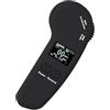 KIMISS Meepo Skateboard Elettrico Remoto ABS Nero Skateboard Elettrico Wireless Display a LED Telecomando con velocità di Frenata Regolabile