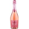 Vigneti Romio Vino Spumante Rosato Novebolle Romagna DOC, Vino Fesco con Note di Frutti Rossi e Pesca, 11.5% Vol, Bottiglia da 750 ml