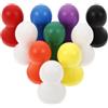 Toyvian 10 Pezzi Di Pedine in Legno Colorate Per Giochi Da Tavolo Pezzi Di Scacchi E Dama Giocattoli Da Intrattenimento Per Famiglie E Feste