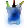 Luocute Secchiello per il Ghiaccio a LED con Altoparlante Bluetooth, 7 Litri di Grande capacità 4 modalità di Luce Secchiello per Vino, Ghiaccio, Birra Colorata con Coperchio, Batteria