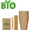 Sweet Time Kit ECO da 50 Accessori - Palettine, Bicchierini, Bustine di zucchero