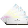 CORSAIR DOMINATOR TITANIUM RGB DDR5 RAM 64GB (4x16GB) DDR5 6000MHz CL36 Intel XMP Bianco