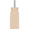 MinikOiOi 101240004 Bottiglia 200 ml Bottle+Straw beige