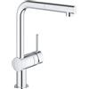 GROHE MISCELATORE LAVELLO GROHE MINTA 32168000 CON DOCCETTA ESTRAIBILE CROMATO