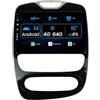 MISONDA Autoradio Android 14 doppio Din per Renault Clio 4 ZOE 2016-2019 GPS Navi | Telecamera posteriore gratuita | 10 pollici | 4G + 64G | Supporto DAB/WLAN/BT5.0/USB/SWC/Carplay/AUX/FM/WIFI