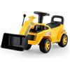 VEVOR Macchinina Giocattolo Auto con Volante per Bambini, Capacità 25 kg, con Clacson e Musica, Vano Portaoggetti Sotto Sedile, Macchina per Sviluppo Muscolare ed Equilibrio