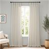 HPD Half Price Drapes Tenda pesante in finto lino, 127 x 120 cm, (1 pannello), FHLCH-VET200210-120, color crema maltato