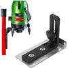 Fyearfly Staffa Magnetica da 5/8 Pollici, Staffa Magnetica A Livello Laser, Supporto di Livellamento Regolabile per Montaggio A Parete A L, Base di Posizionamento In Linea, per Strumenti Laser Accessori