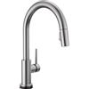 Delta Faucet 9159t-ar-dst Trinsic Single Handle pull-down Kitchen Faucet with TOUCH2O Technology e magnetico docking, Arctic stainless