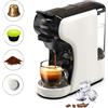 HiBREW H1A 1450W 19 bar Macchina per caffè espresso-Bianco