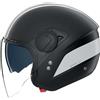 Nolan Casco Moto Jet Nolan N20-2 VISOR DOLCEVITA 347 Nero Bianco O