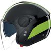Nolan Casco Moto Jet Nolan N20-2 VISOR DOLCE VITA 352 Nero Verde I