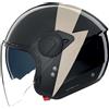 Nolan Casco Moto Jet Nolan N20-2 VISOR IMPETO 344 Nero Avorio Luci