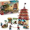 LEGO ONE PIECE Battaglia ad Arlong Park - Giocattolo Interattivo con 5 Minifigure tra cui Luffy e Nami, e una Pagoda che Crolla - Regalo per Bambini, Bambine e Fan degli Anime da 9 Anni in su - 75638
