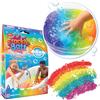 ZIMPLI - Crackle Baff Rainbow, rende magicamente l'acqua frizzante, scoppiettante e cambia colore, giocattolo da bagno, regalo di compleanno sensoriale