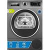 Bosch WQG243DRII Serie 6 Asciugatrice a pompa di calore, 9 kg, Classe energetica C, Sensori di asciugatura intelligenti, Filtro semplice da pulire, Opzione mezzo carico, Bianco, 60 Cm