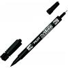 PILOT marcatore Twin Marker Begreen indélibile nera 2 punte testate fine e media