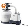 Intex Pompa a Sabbia con Generatore Salino di Cloro Krystal Clear 7.900 Lt/h Art. 26676 - Confezione Da 1 Pezzo