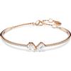 SWAROVSKI BRACCIALETTO MESMERA, BIANCO, PLACCATO ORO ROSA 5734247