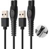 coalwop Cavo di ricarica USB 5V 1A per Philips Norelco One-Blade QP2724 QP2720 QP2824 QP4530 QP4631 QP2734 MG7910 MG5910 MG9510 PQ888 PQ889 2400 Cavo di ricarica USB 5V 1A per Philips One-Blade