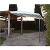 PAPILLON Gazebo in Metallo a Muro Minorca 3x4 MT - PENSILINA Giardino - PERGOLA