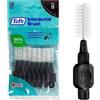TePe Scovolino TePe, Original, Nero, 1.5mm/ISO 8, 8pz, rimozione placca, pulizia interdentale efficace, filo interdentale, per spazi molto larghi